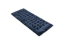 COSTWAY Liegenauflage Feldbett blau Kristall-Velvet Bild 2