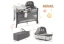 COSTWAY Baby-Reisebett mit Matratze & Wickeltisch 110 x 78 x 78 cm Bild 5