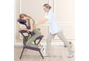 COSTWAY Massagesessel klappbar höhenverstellbar Lila Bild 1