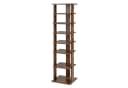 COSTWAY Schuhregal 8-stöckig Holz 110cm Bild 2