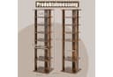 COSTWAY Schuhregal 8-stöckig Holz 110cm Bild 5