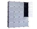 COSTWAY Kleiderschrank 20 Fächer DIY Regalsystem stapelbar Kippsicherung Bild 2