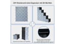 COSTWAY Kleiderschrank 20 Fächer DIY Regalsystem stapelbar Kippsicherung Bild 3