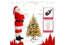COSTWAY Künstlicher Weihnachtsbaum 136 cm mit Schnee, LEDs & 384 Zweigspitzen Bild 3