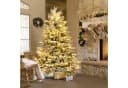 COSTWAY Künstlicher Weihnachtsbaum 135 cm Grün 688 Zweigspitzen Bild 1