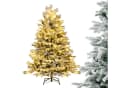 COSTWAY Künstlicher Weihnachtsbaum 135 cm Grün 688 Zweigspitzen Bild 2