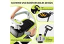 COSTWAY Rutscherauto 3 in 1 VW Schiebeauto Grün Bild 3