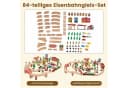 Spielzeug-Eisenbahn aus Holz Bild 1