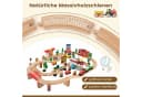 Spielzeug-Eisenbahn aus Holz Bild 4