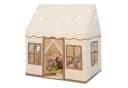 KOMFOTTEU Spielzelt Kinderspielhaus Beige/Braun/Rosa/Grau Bild 2