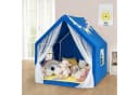 COSTWAY Spielzelt Kinder Spielhaus Blau 122 x 105 x 125 cm Bild 1