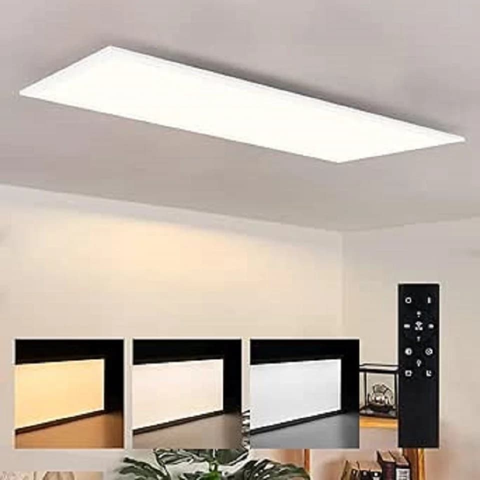 ZMH LED Deckenleuchte Dimmbar Weiss Fernbedienung - Bild 2