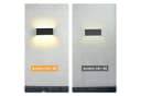 ZMH LED Außen-Wandleuchte Modern Up Down Schwarz Metall Bild 4
