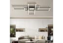ZMH LED Deckenleuchte Wohnzimmer 50W 3 Rahmen Deckenlampe mit Fernbedienung Modern Bild 1