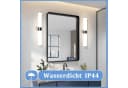 ZMH Spiegelleuchte Chrom 40/60CM LED 4000K Modern Bild 3