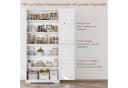 HOMECHO Küchenbuffet 180cm Küchenschrank 4 Türen Weiß Bild 4