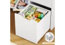 HOMECHO Spielzeugtruhe Kinderregal 7 Aufbewahrungsboxen 4 Schubladen Weiß Bild 5