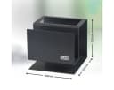 enjoy design Cube Designbox Premium Set Anthrazit mit 2 Seifenspendern Bild 4