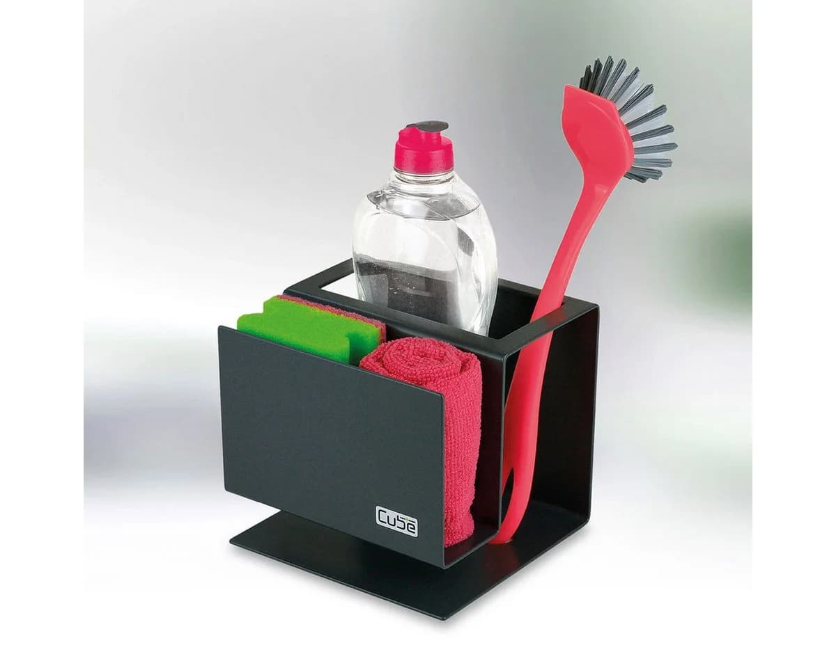 enjoy design Cube Designbox Premium Set Anthrazit mit 2 Seifenspendern - Bild 5