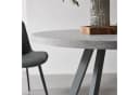 Jiexi Runder Esstisch Grau Modern 80 cm Durchmesser Bild 4