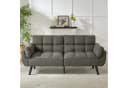 Jiexi Sofa Schlafsofa 190cm Klappbares Verstellbares Dunkelgrau Bild 1