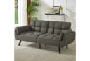 Jiexi Sofa Schlafsofa 190cm Klappbares Verstellbares Dunkelgrau Bild 2