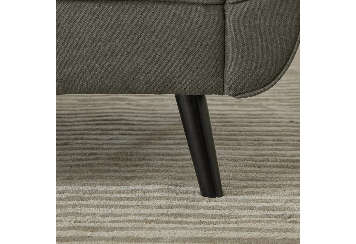 Jiexi Sofa Schlafsofa 190cm Klappbares Verstellbares Dunkelgrau - Bild 5