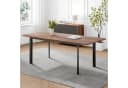 Jiexi Ausziehbarer Esstisch 160-200cm MDF Braun Bild 1