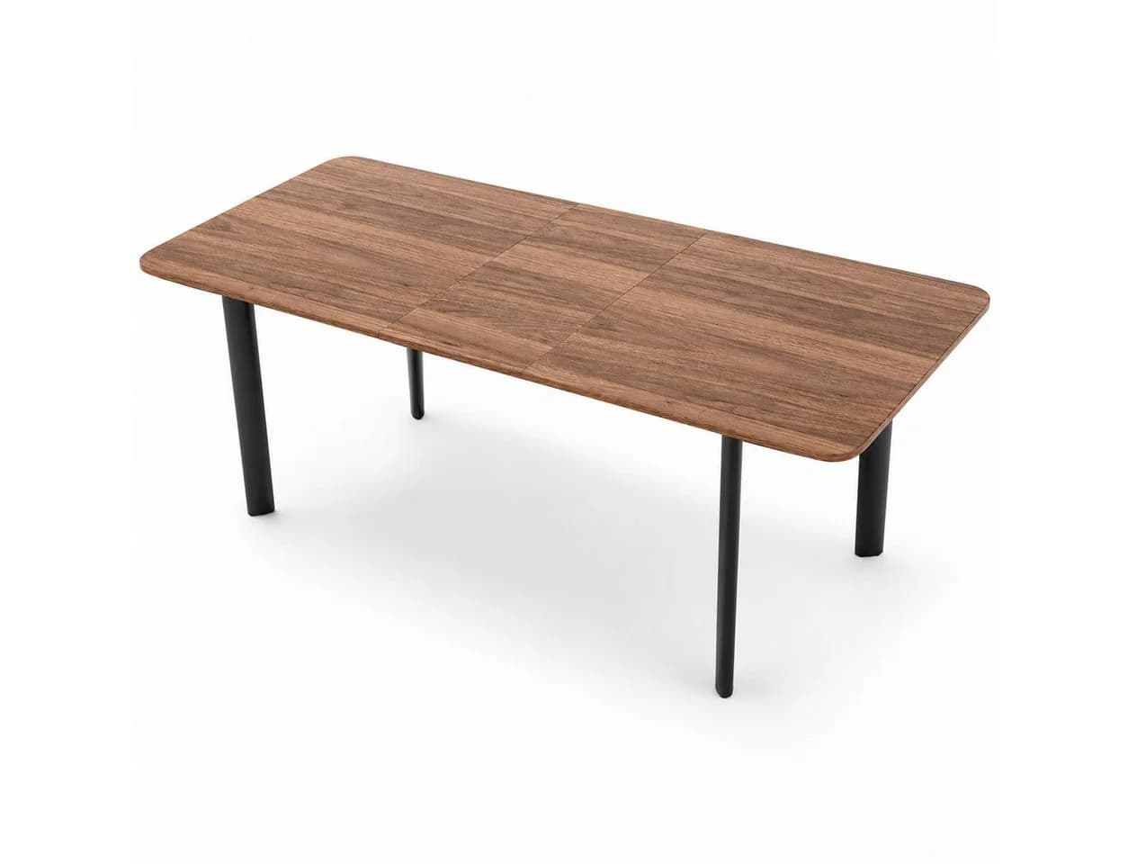 Jiexi Ausziehbarer Esstisch 160-200cm MDF Braun - Bild 2
