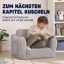 Jiexi Modulares Kindersofa Grau Klappbar Bild 4