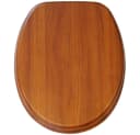 WC-Sitz SANILO Mahagoni Braun MDF SoftClose Bild 2