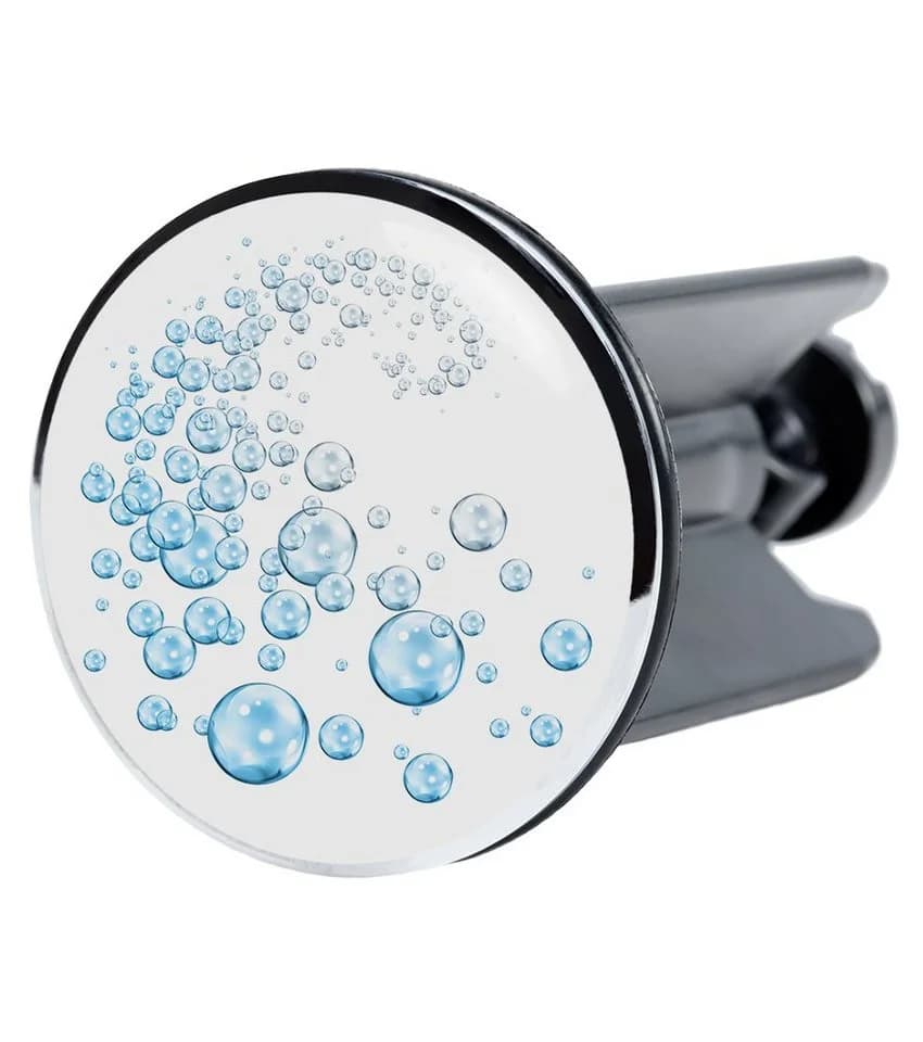 Sanilo Waschbeckenstöpsel Wasserblasen, Ø 4,0 cm, universell, 100% wasserdicht - Bild 2