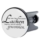 Sanilo Waschbeckenstöpsel Lachen, Ø 4,0 cm, hochwertig, universell, mit Motiv, 100% wasserdicht Bild 2