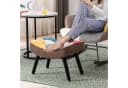 HomeMiYN Sitzhocker Patchwork-Sessel Ohrensessel Schaukelstuhl Bild 4