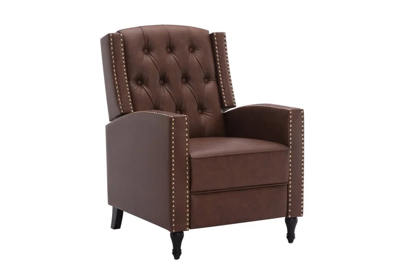 HomeMiYN Relaxsessel Liegefunktion Push Back Sessel Fernsehsessel Wohnzimmer Verstellbar - Bild 2