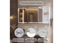 Bealife Spiegelschrank mit LED-Beleuchtung und drei Spiegeln Bild 5