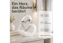 SURFOU Dekofigur Doppelherz-Ornament Keramik Weiß/Silber Bild 4