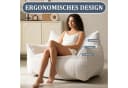 Fiximaster U-förmiger Sitzsack mit Katzenohren Cordstoff Bild 4