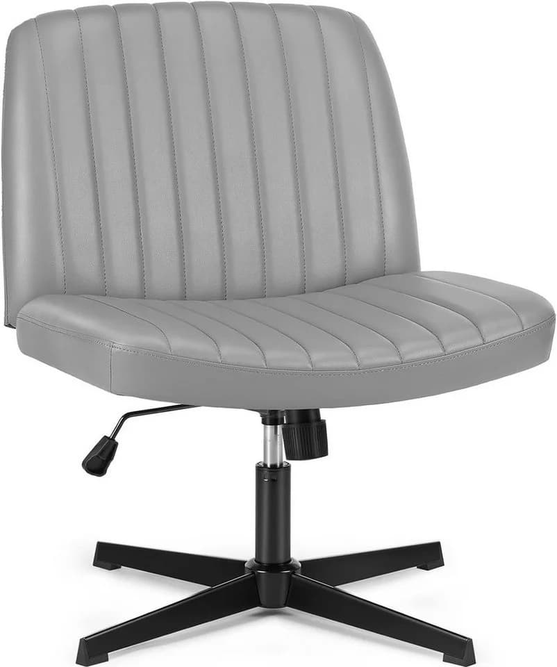 DUMOS Bürostuhl Ohne Armlehne Grau Criss Cross - Bild 2