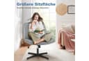 DUMOS Bürostuhl Ohne Armlehne Grau Criss Cross Bild 4