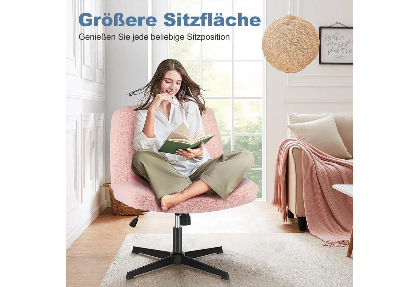 Ergonomischer Bürostuhl mit Schneidersitz-Design - Bild 4