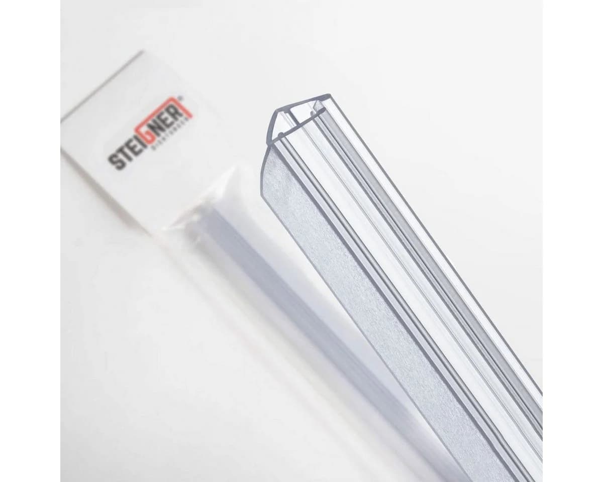 STEIGNER Duschdichtung 30cm Gerade PVC Ersatzdichtung für Dusche - Bild 5