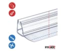 STEIGNER Duschdichtung 30cm Gerade PVC Ersatzdichtung für Dusche Bild 4