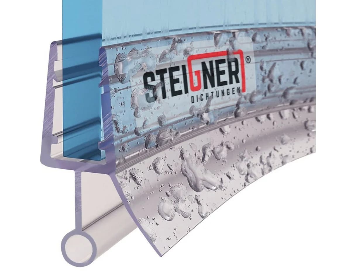 STEIGNER Duschdichtung 60cm Vorgebogene Ersatzdichtung für Runddusche - Bild 2
