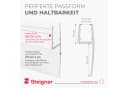 STEIGNER Gebogene Duschdichtung Transparent 30 cm Bild 5