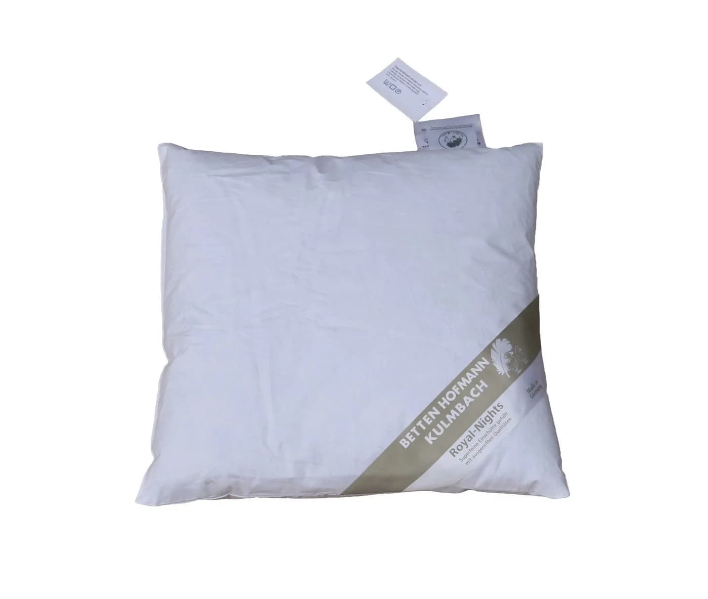 Betten Hofmann Daunenkissen 40x40 cm 100 g Daunen Kuschelkissen Weiß - Bild 2