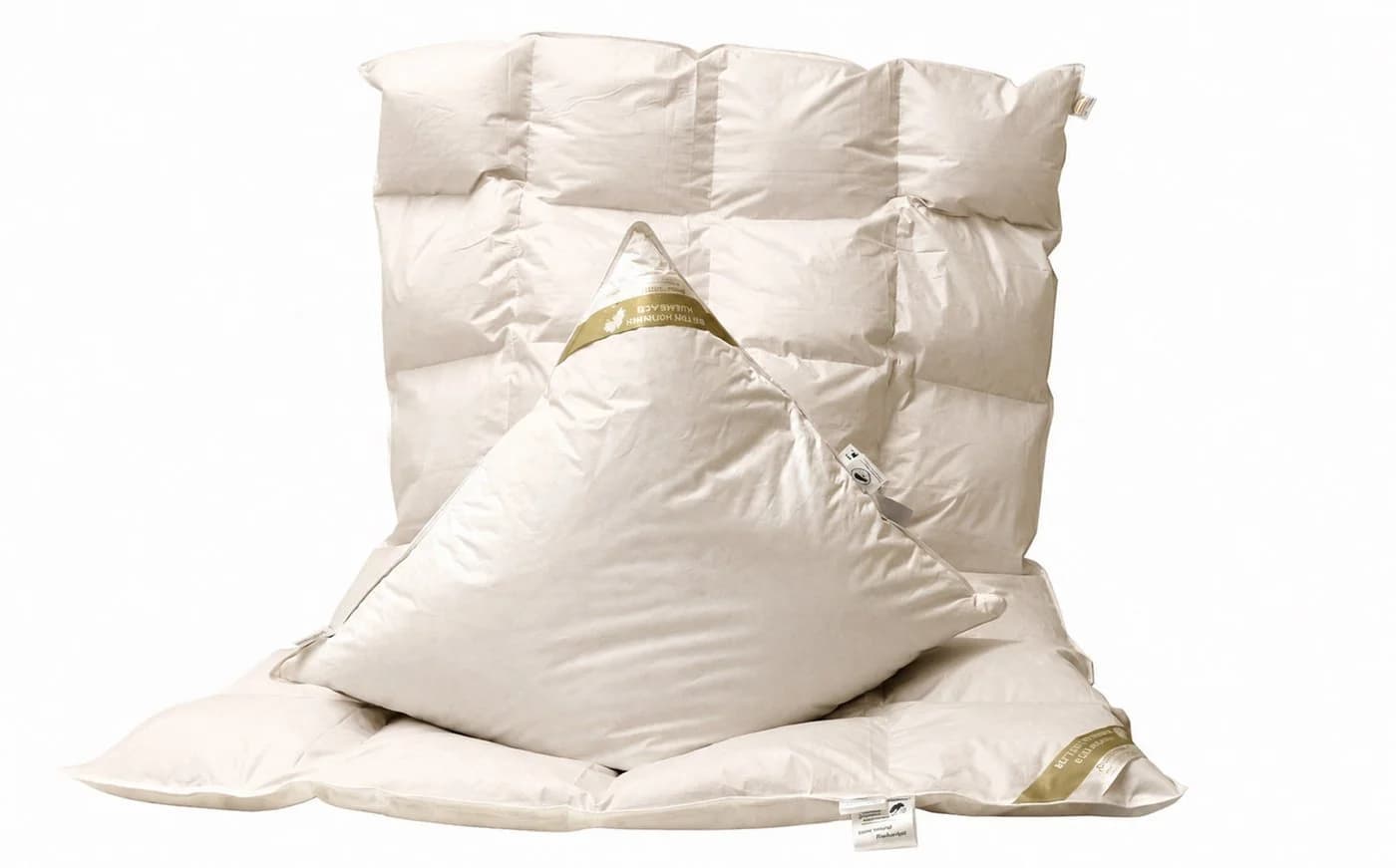 Betten Hofmann Ganzjahres-Bettdecke-Set mit Kopfkissen 155x220 cm Weiß - Bild 2