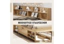 SeedWave Holzbett mit USB-/Kabelloser Ladefunktion & Stauraum Bild 4