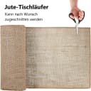 Montegoni Jute Tischläufer 30x1000 cm Rustikale Tischdekoration Bild 3