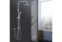 HOMELODY Duschsystem mit Konstanttemperatur & Wasserfall Badzubehör Chrom Bild 1